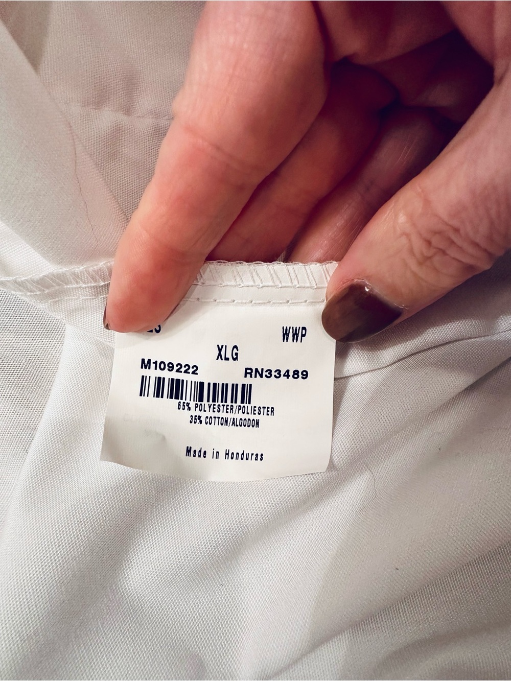 Landau Essentials White 4 Pocket Warm Up Scrub Jacket XL NWT - Picture 10 of 16